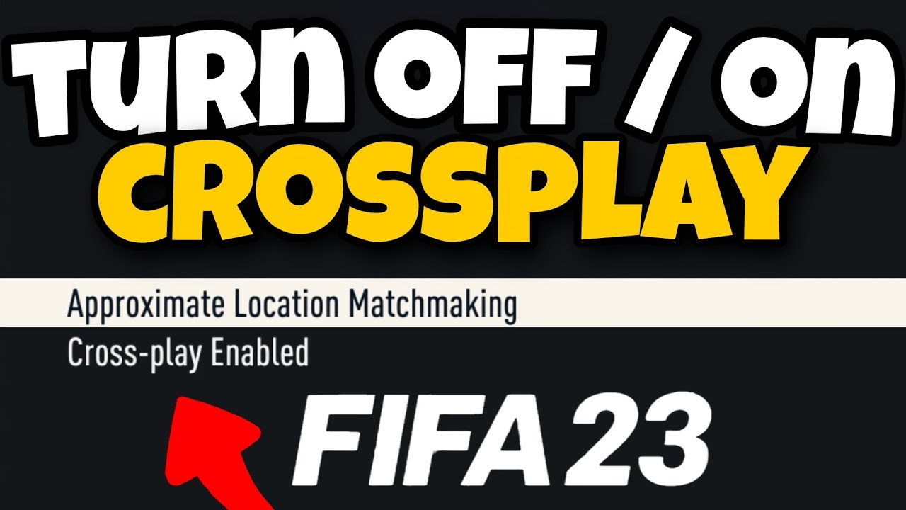 how to turn off crossplay fifa 24｜TikTok Search