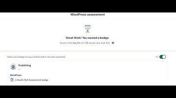 wordpress linkedin test answers|wordpress Assessment Answers 2023