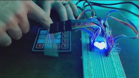 LED Matrix Keypad [INFO 4320]
