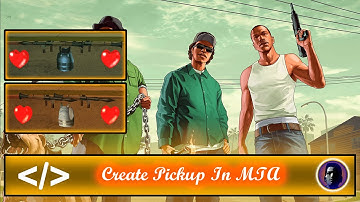 آموزش اسکریپت نویسی ام تی ای (چطور یک پیکاپ ایجاد کنیم) MTA Script Part 10