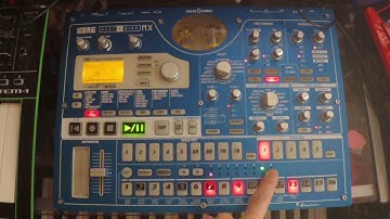 How To Use Pattern Sets for Live Performance // Korg EMX1 Tutorial