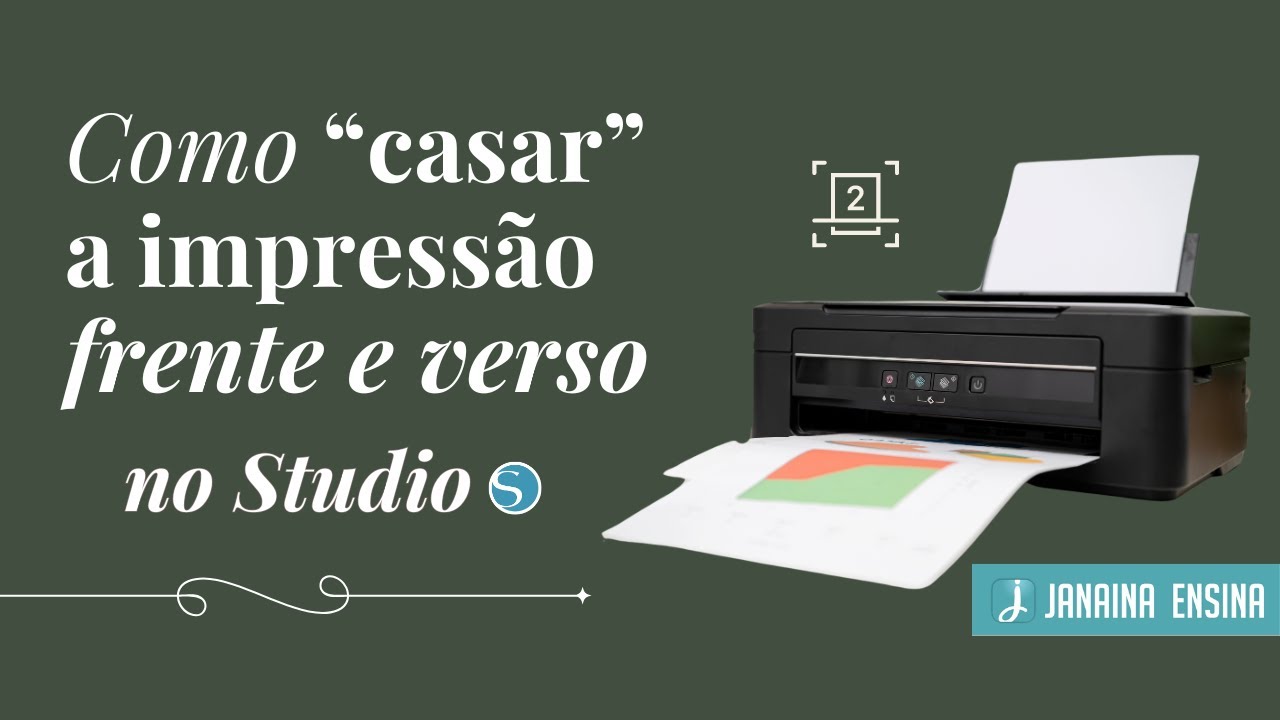 Como Imprimir Frente e Verso SEM ERRO pelo Studio