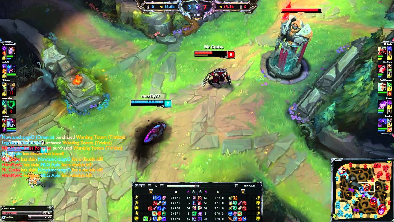 League Of Legends - Zed Play - Fail Gank