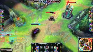 League Of Legends - Zed Play - Fail Gank