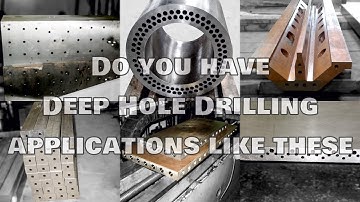 Precihole - Three Axis Gun Drilling Machine - Deep Hole Drilling