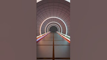 sci fi tunnal #blender3dmodel #3danimation #blender3dmodelling #blender #3dcar #3ddesign  #3ddesign