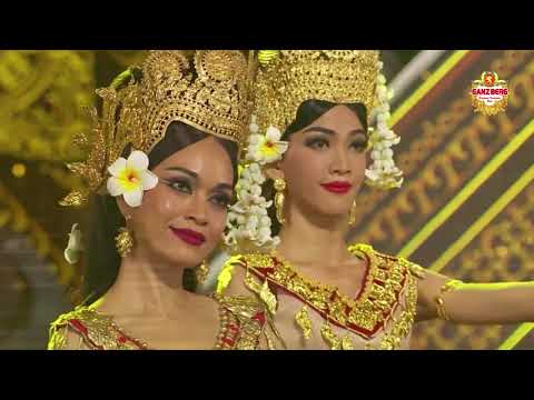 របាំអប្សរា (Apsara Dance) - Welcoming Miss Global International 2017 from 65 Countries.