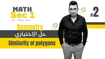 Geometry |  Similarity of polygons  | Sec 1