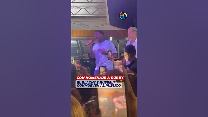 Rusbelt Y El Blachy Homenaje A  Rubby Perez Otravez Viral #rd #viral #shortvideos #reel #tiktok