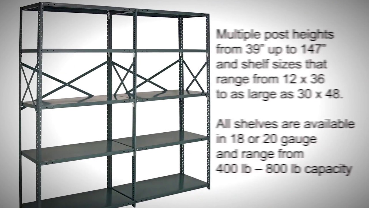 Industrial Heavy Duty Open Steel Shelving
