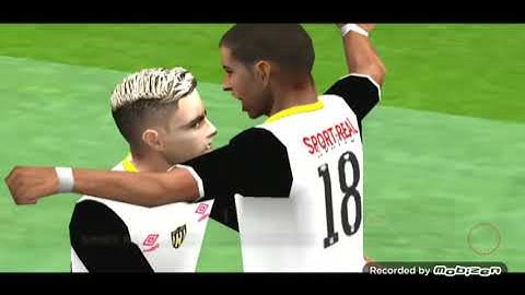 Os Gols 🇧🇷 Sport Real 1x2 Argentino Júnior 🇦🇷 Amistoso Futebol PES 2025.