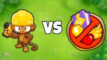 Can You Beat CHIMPS With ONLY Engineer Monkeys? (Bloons TD 6)