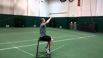Indoor Homemade Javelin Training device
