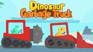 Dinosaur Garbage Truck - 5 Sanitation Machines | Eftsei Gaming screenshot 5