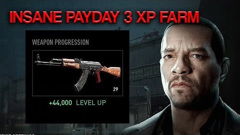 INSANE Payday 3 XP FARM (50,000 in 10 minutes) [SwellHell Method]