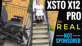 Stair climbing wheelchair: Trying out the XSTO X12  Pro