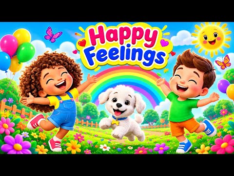 Happy Feelings 😊 | Kids Song for Learning Emotions
