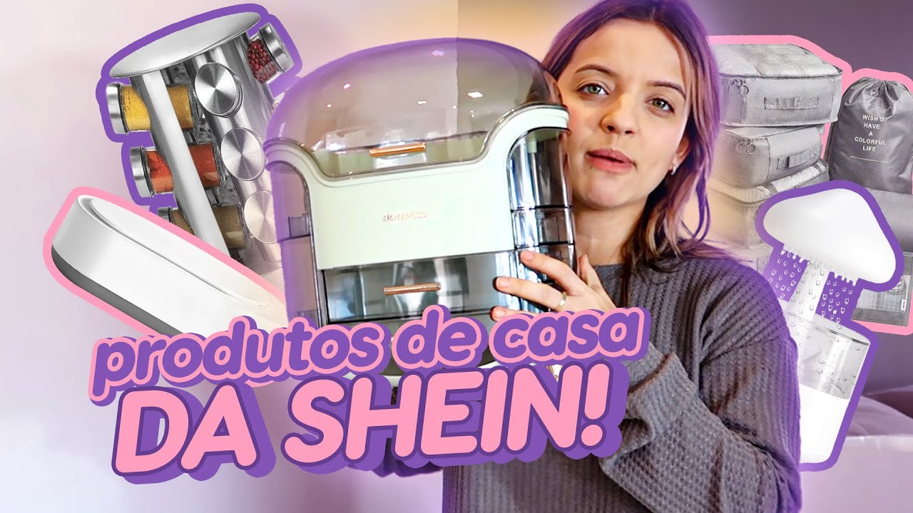 GASTEI R$1.000 EM ITENS DE CASA DA SHEIN