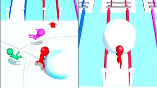 Snow Race Snow Ball.IO Android Gameplay screenshot 3