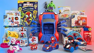 Spidey and his Amazing Friends Collection| Unboxing Toys| Web Crawler