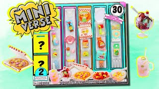 UNBOXING MINI VERSE!  MAKE IT MINI FOOD 30 PIECE MULTI PACK!