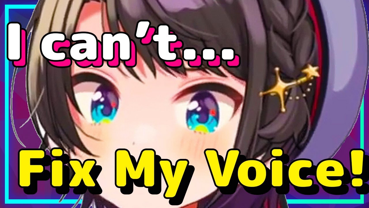 【ENG Sub】Oozora Subaru - Wants to Fix Her Duck Voice but it's Impossible