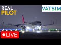 A320 full flight Vatsim | Real Life Pilot