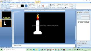 POWERPOINT ME CANDLE ANIMATION KAISE KARE screenshot 4