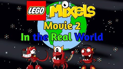 Lego Mixels Movie 2: In the Real World (Stop Motion)