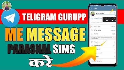 Telegram group me only admin message send kare ye setting kaise kare | Only admin can send messages