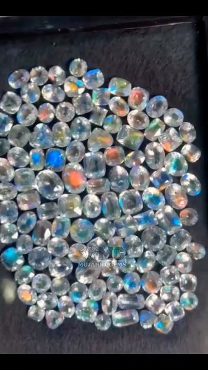 Beautiful Rainbow 🌈 Moon Stone #ytshorts #mining