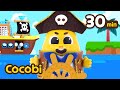 ¡Soy un pirata genial navegando por el mar!🏴☠️🌊 | Canciones Infantiles | Kids Songs | Cocobi