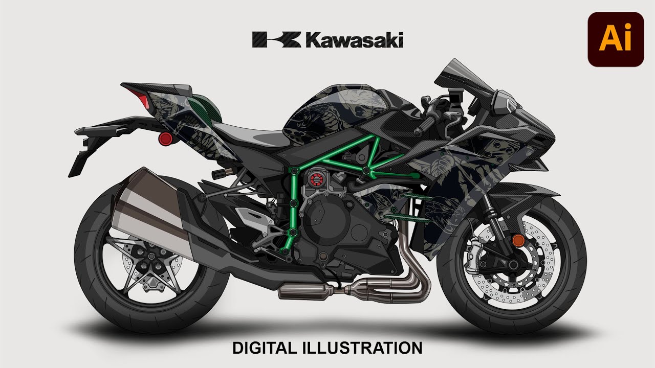 Most popular sport bike in the world | Kawasaki Ninja H2