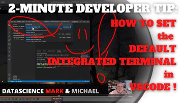 2-MINUTE DEVELOPER TIP: HOW TO set the Default Integrated Terminal in VSCode