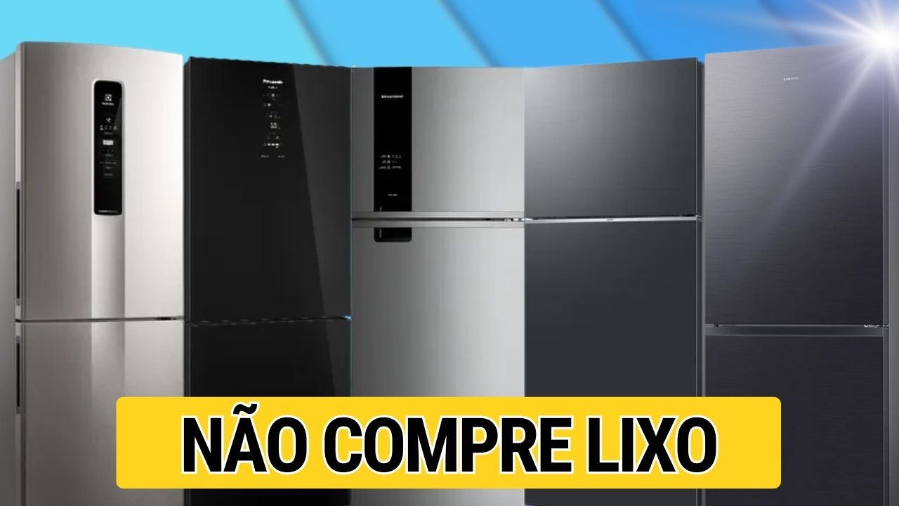 VÍDEO OBRIGATÓRIO pra quem quer comprar a MELHOR GELADEIRA em 2026! 5 Melhores GELADEIRAS