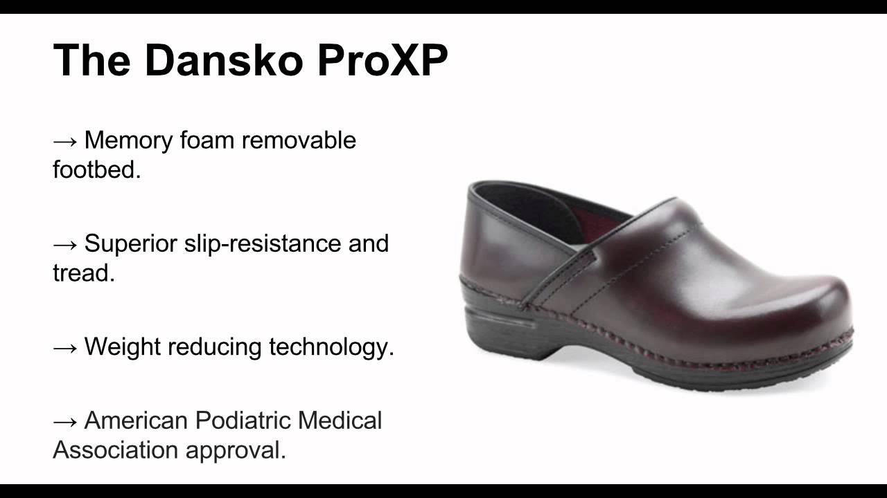 difference between dansko professional and xp