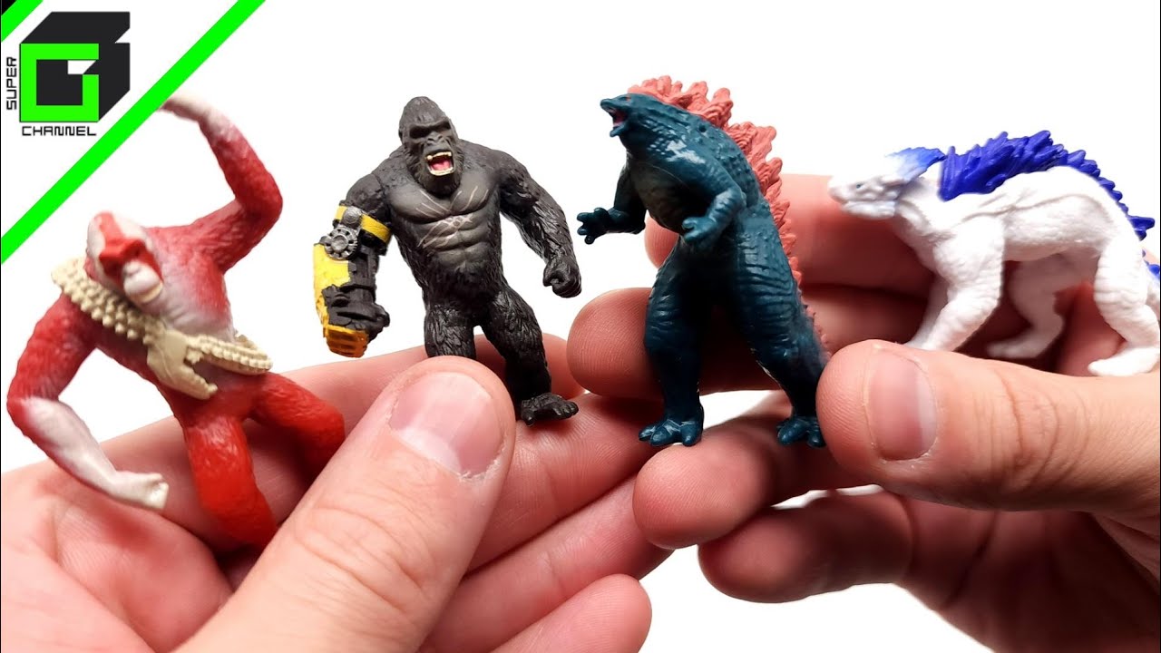 How to tell the Hollow Earth Crystals apart! Godzilla X Kong - New Empire  Toys 