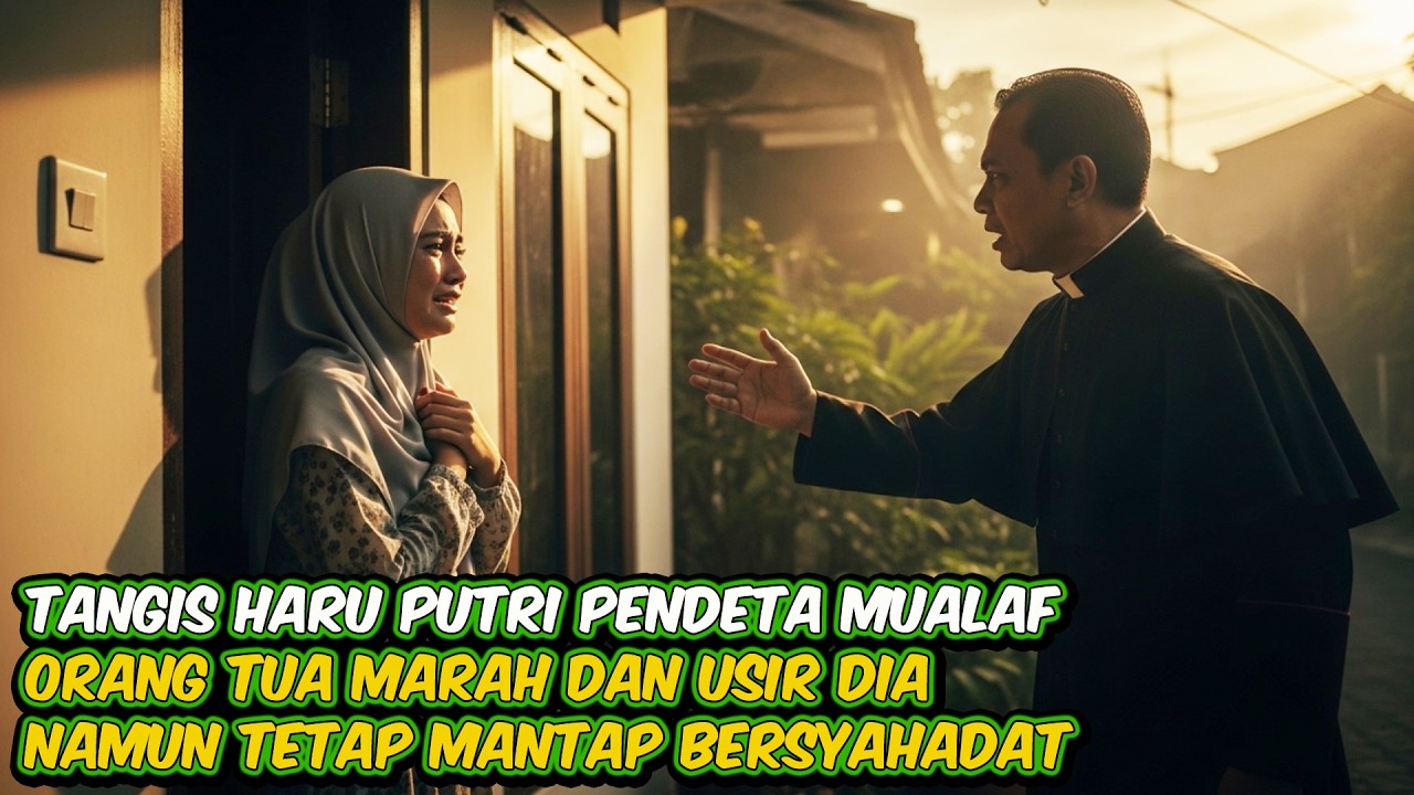 TANGIS HARU PUTRI PENDETA DIUSIR ORANG TUA SETELAH MASUK ISLAM JADI MUALAF! TETAP MANTAP BERSYAHADAT