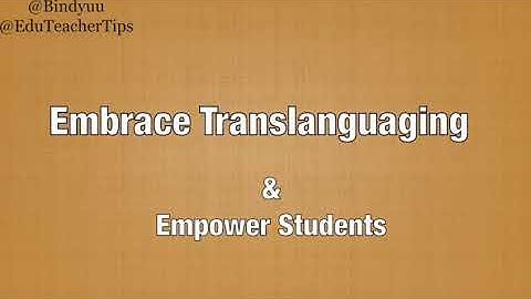 Translanguaging