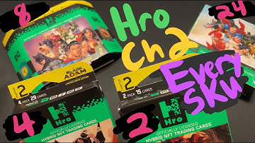 Feast or Famine? Hro DC Unlock the Multiverse Chapter 2 Every SKU Hybrid NFT Trading Cards 38 Packs!