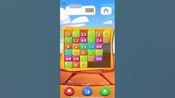 Mega Merge 2048 (android) gameplay