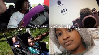 Spend A Few Days With Me Vlog| Taking The Twins To The Park + Hair Appointment & Birthday Dinner