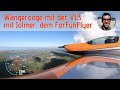 Wangerooge mit der VL3 - unerwarteter Verkehr im Queranflug - Treffen mit Jolmer, dem ForFunFlyer