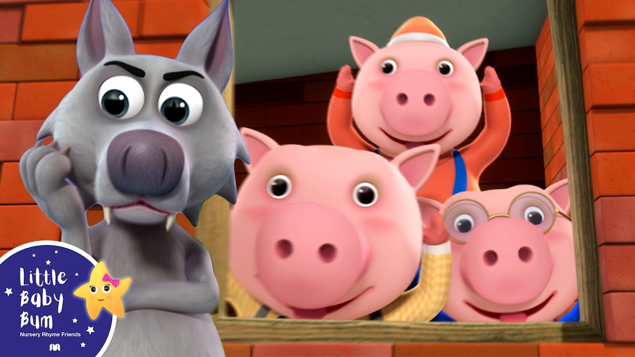 3 Little Pigs | Story Time | Nursery Rhymes and Kids Songs | Little ...
