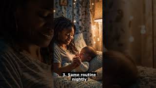 Calming Your Baby to Sleep: 3 Gentle Techniques That Actually Work 🌙 #shorts