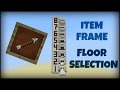 Minecraft 1.8 - Multi Floor Elevator with Item Frame Floor Selection
