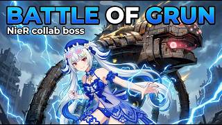 Battle of Grun Full Fight (Nier collab boss)