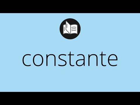 Video: ¿Qué significa opresivamente constante?