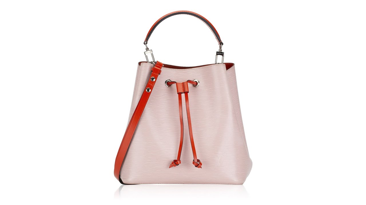 Louis Vuitton Rose Ballerine Epi Leather NeoNoe MM Bag