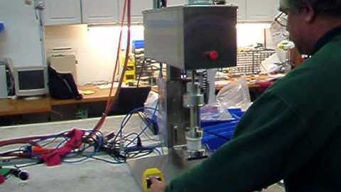 SureTorque ST-120 NEMA4X Benchtop capper